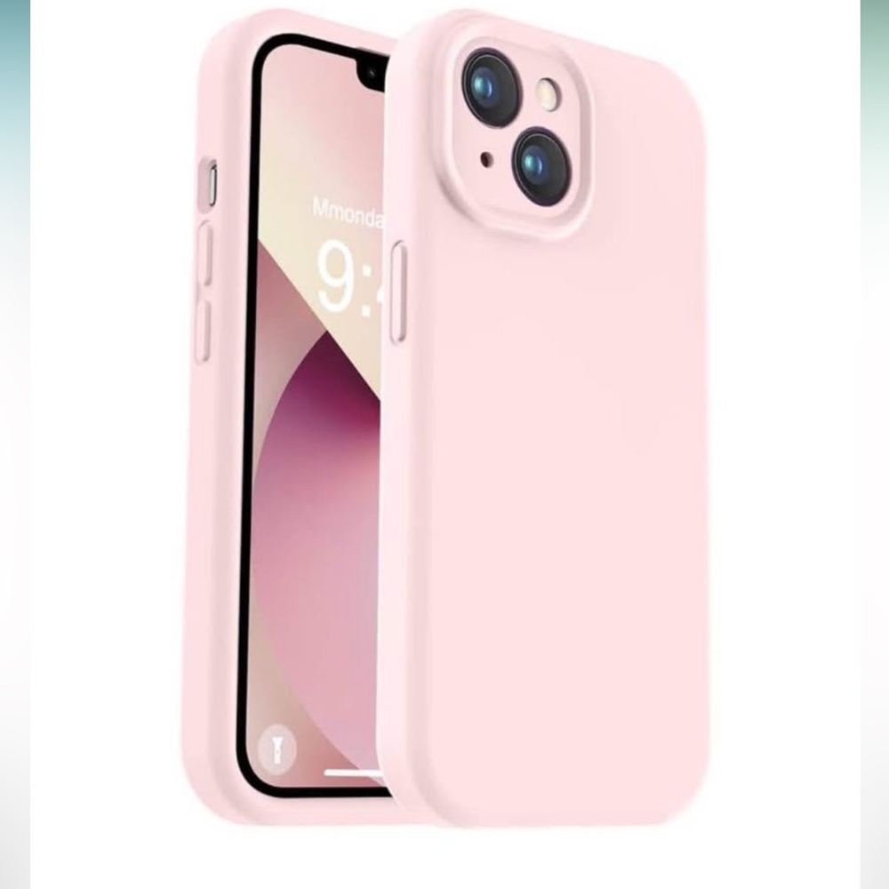 *Pink iPhone 13 Silicone Case
